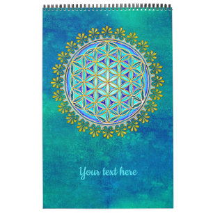 Flower Of Life - Vintage Blossom Ornaments 1 Calendar