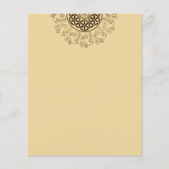 Flower Of Life - Vintage Ornaments Mandala 2 (Front)