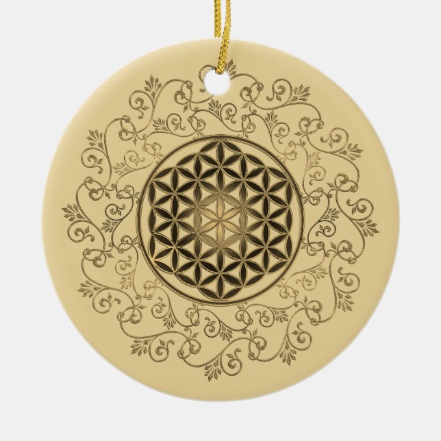 Flower Of Life - Vintage Ornaments Mandala 2 (Front)