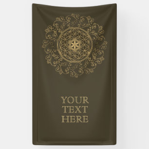 Flower Of Life - Vintage Ornaments Mandala 2 Banner