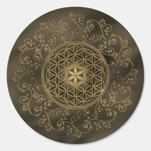 Flower Of Life - Vintage Ornaments Mandala 2 Sign