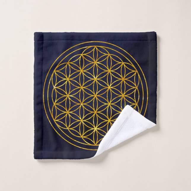 flower of life wash cloth (Wash Cloth)
