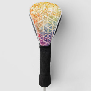 Flower of Life - Watercolor Painting Golf Head Cover