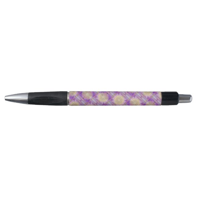 FLOWER OF LIFE - Yantra seamless pattern Pen (Front)