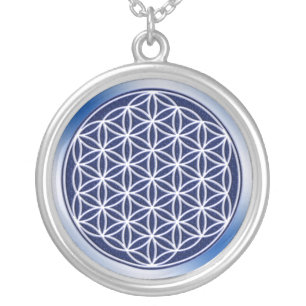 Flower Of Live / heaven Silver Plated Necklace