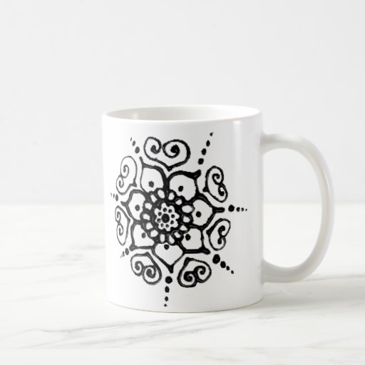 Flower Of Love (Henna) Coffee Mug | Zazzle