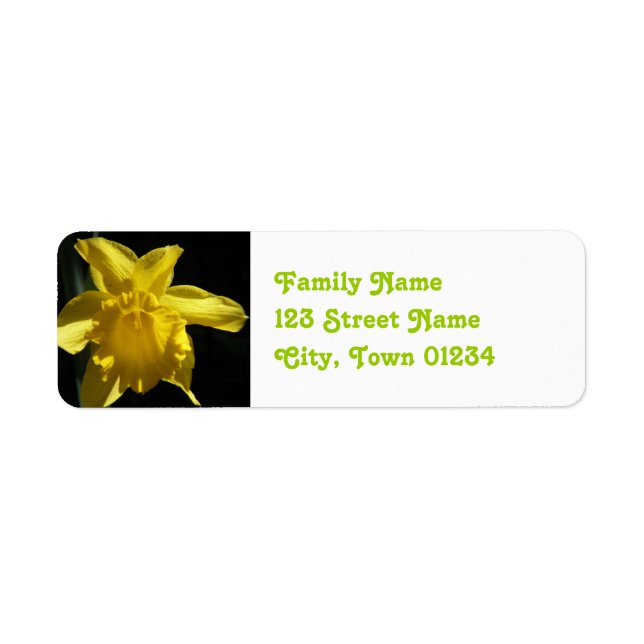 Flower of Wales Label (Front)