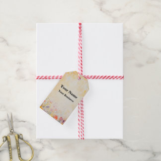 Flower Oilpainting Gift Tags