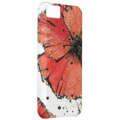 Flower on a White Background Case-Mate iPhone Case (Back/Right)