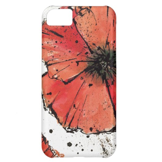 Flower on a White Background Case-Mate iPhone Case (Back)