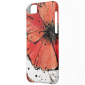 Flower on a White Background Case-Mate iPhone Case (Back Left)