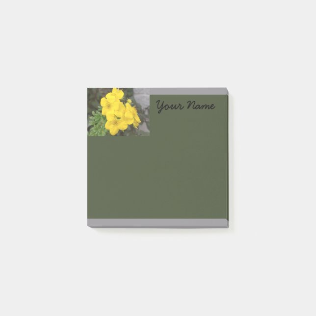 Flower On Green Notes (Front)