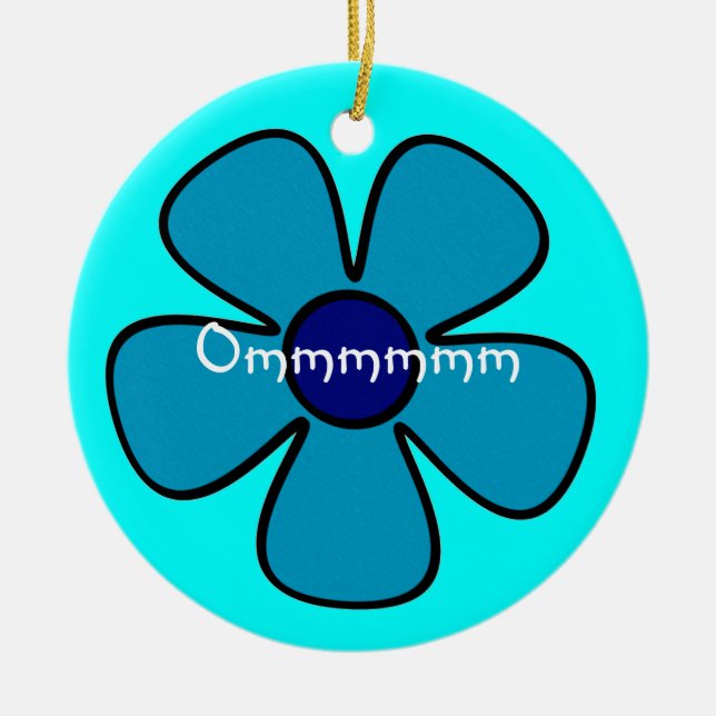 Flower Ornaments - Yoga Decor (Front)