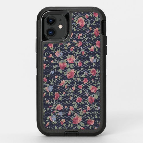 Flower OtterBox Apple iPhone 11 Defender Case