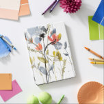 Flower Overlay - Watercolor Flowers & Stems iPad Pro Cover<br><div class="desc">Flower Overlay II by Jennifer Goldberger. Features flowers and stems in a watercolor-like style.</div>