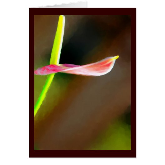 Flower Painting Card (Front)