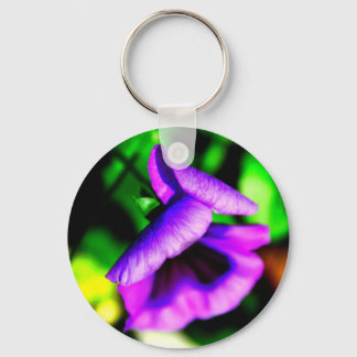 Flower Painting Keychain