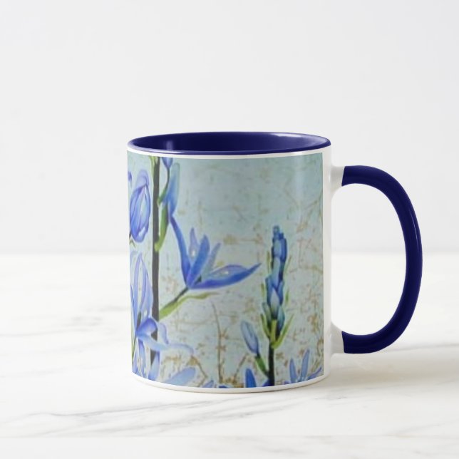 Flower Painting Mug 34 (Right)