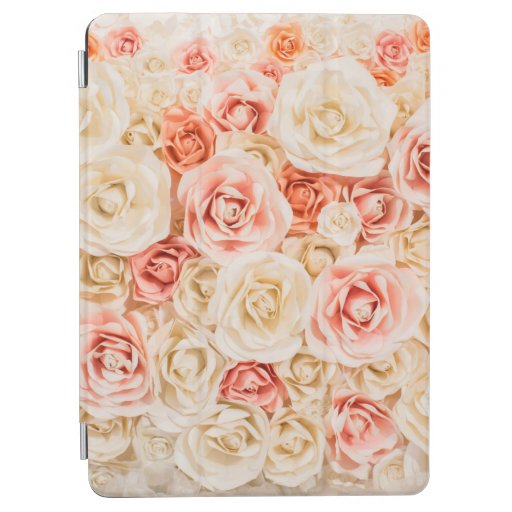 Flower paper for background in love style iPad air cover