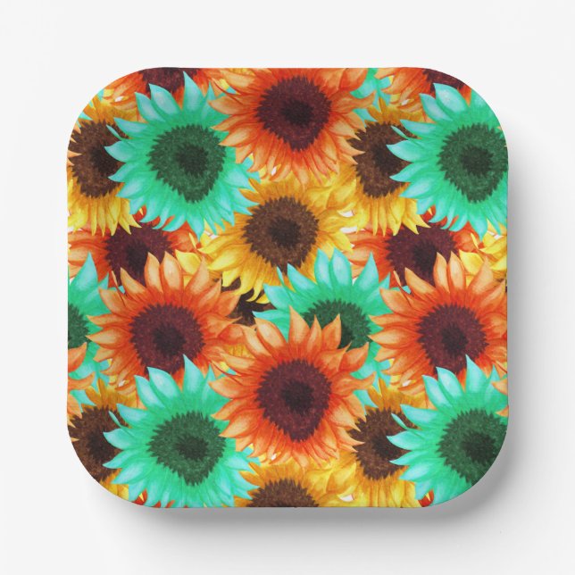 Flower Paper plate  (Front)