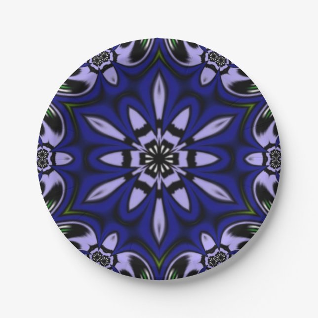 flower paper plates (Front)