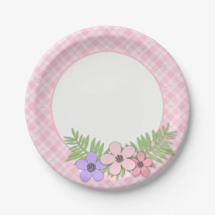 Flower Paper Plates