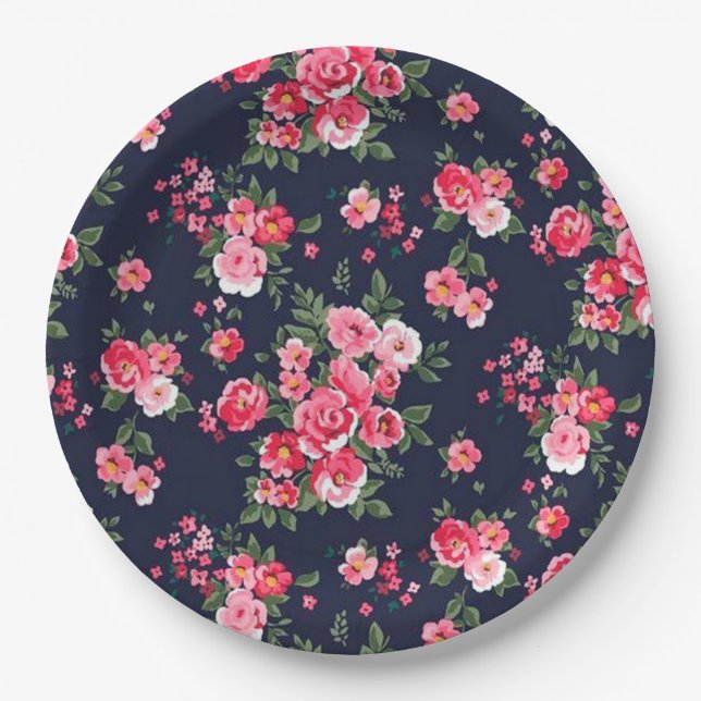 Flower Paper Plates (Front)
