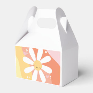 Flower Party 60's Hippie Birthday party Plates Favor Boxes