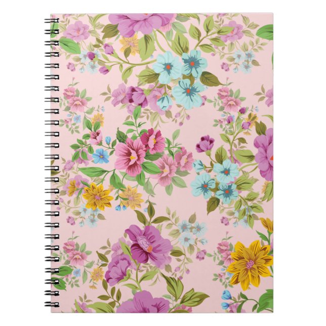 Flower Patch Apron Notebook (Front)