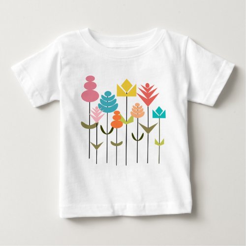 Flower Patch  Baby T_Shirt