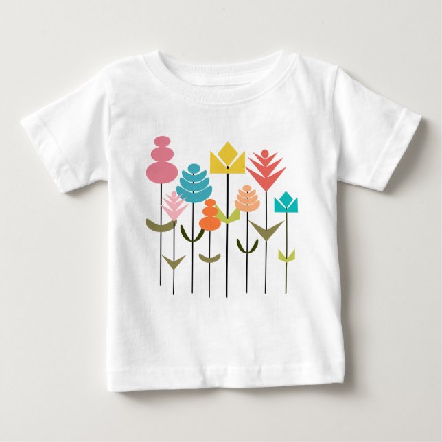 Flower Patch  Baby T-Shirt (Front)