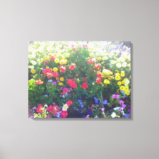 Flower Patch Canvas Print (Front)
