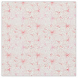 Flower pattern 02B.b White BG Fabric