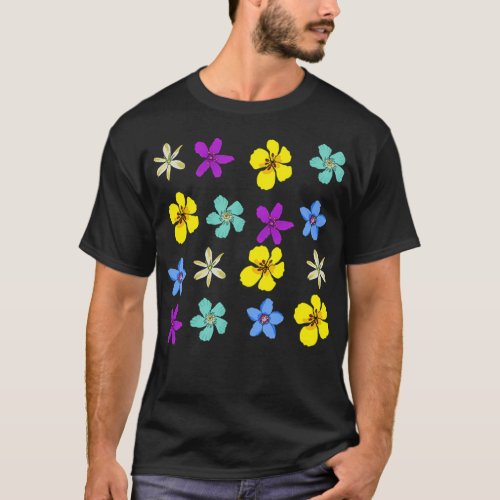 Flower Pattern 5  T_Shirt