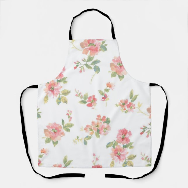 Flower pattern apron (Front)