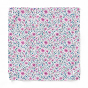 flower pattern bandana