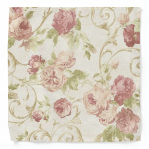 Flower pattern bandana