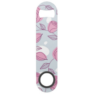 Flower pattern bar key