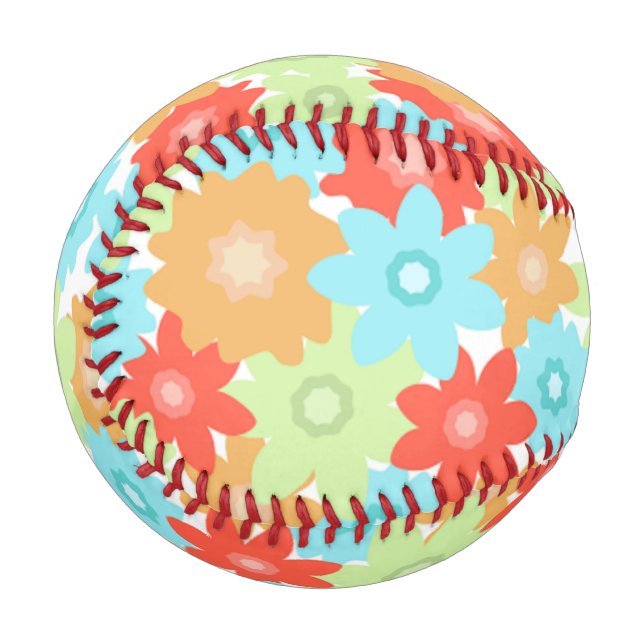 FLOWER PATTERN BASEBALL (Front Left)