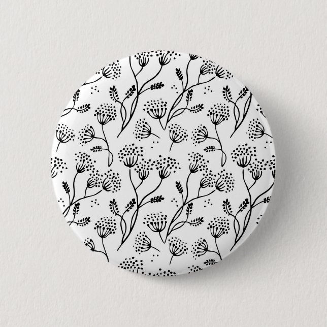 Flower pattern button (Front)