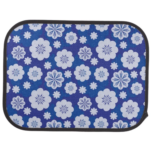 flower pattern car mat (Rear)