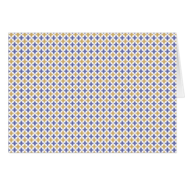 Flower Pattern Cards (Front Horizontal)