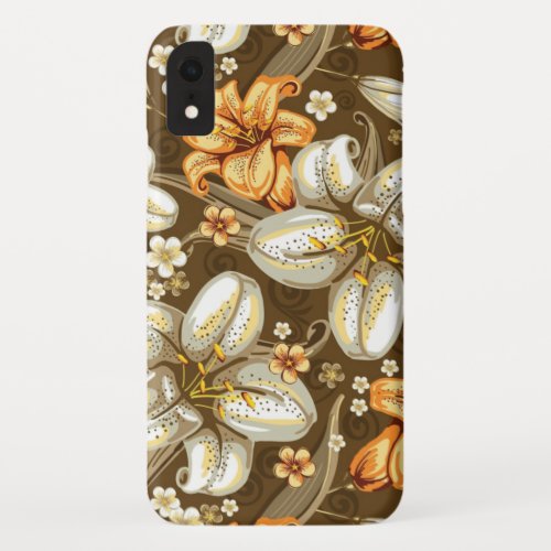 Flower Pattern Case_Mate Barely There Apple iPhone iPhone XR Case