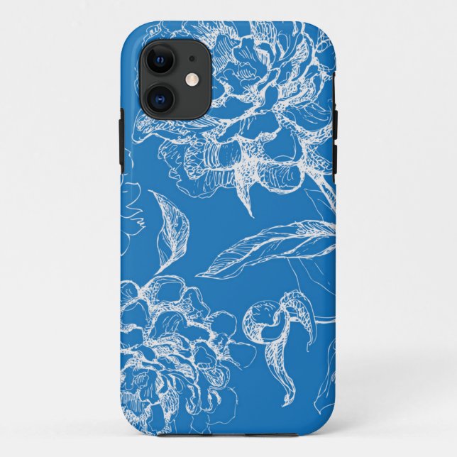 Flower pattern Case-Mate iPhone case (Back)