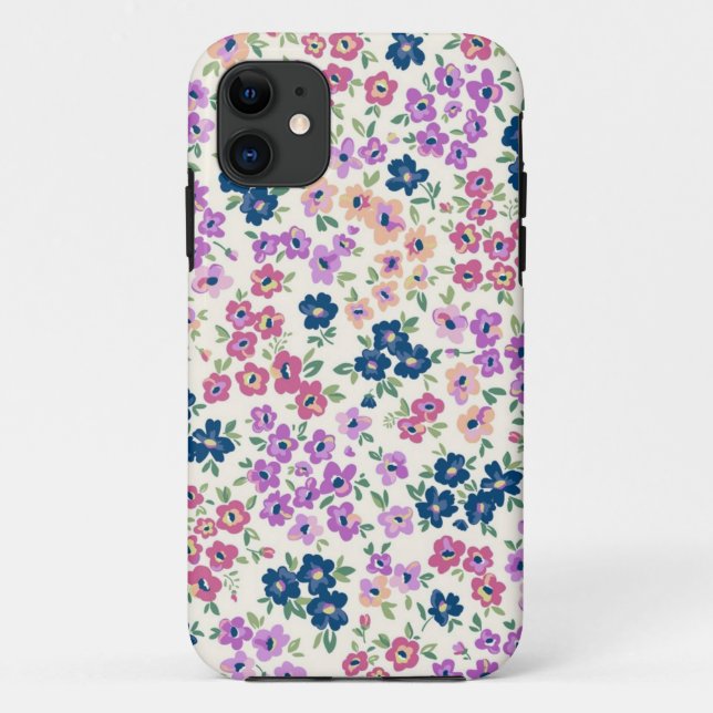Flower pattern Case-Mate iPhone case (Back)