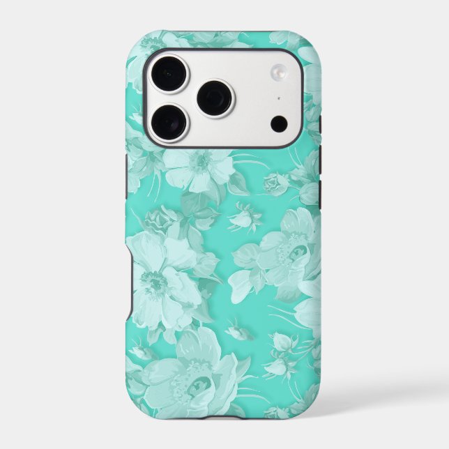 Flower Pattern Case-Mate iPhone Case (Back)