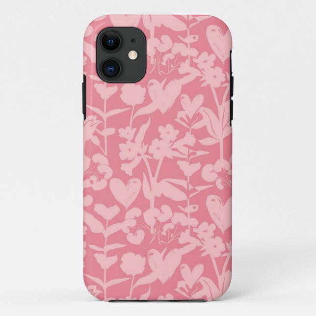 Flower pattern Case-Mate iPhone case (Back)