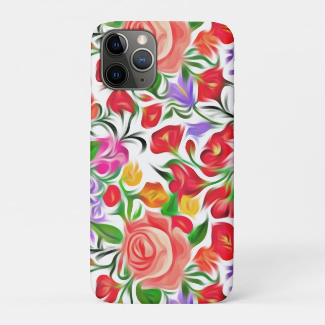 flower pattern Case-Mate iPhone case (Back)