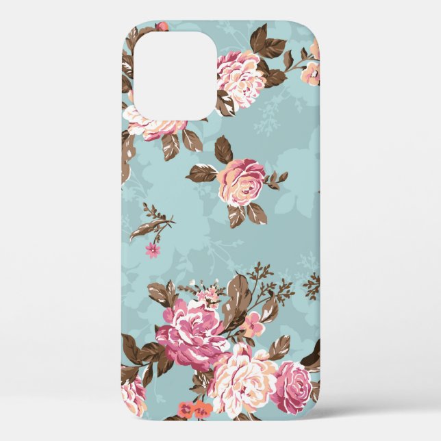flower pattern design textile illustrationart,back Case-Mate iPhone case (Back)
