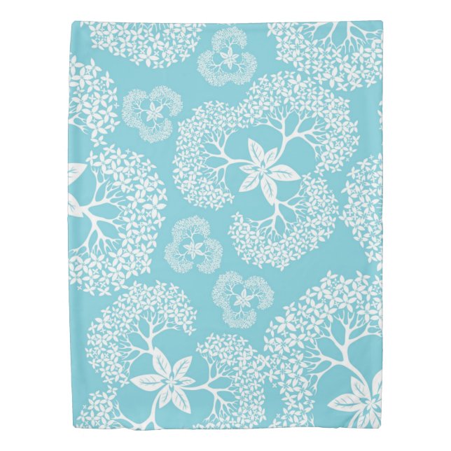 Flower pattern duvet cover (Front)